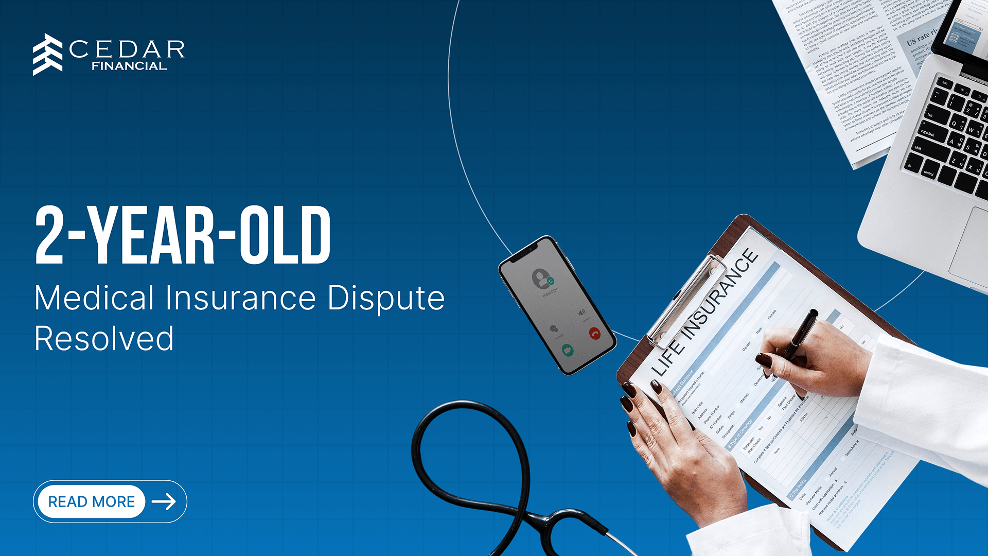 2-Year-Old Medical Insurance Dispute Resolved