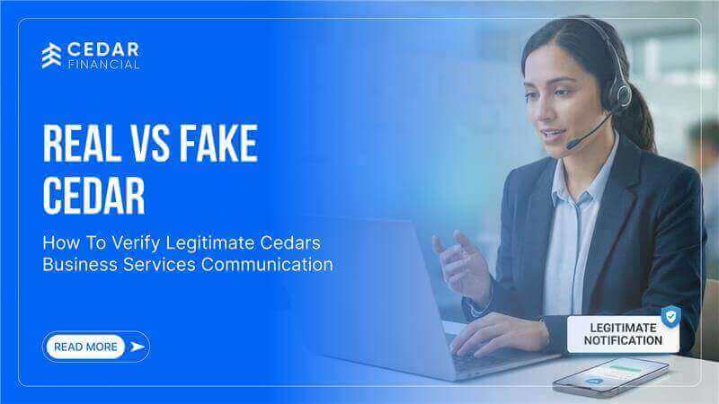 Real vs Fake Cedar How to Verify Legitimate Cedars Business Services Communication