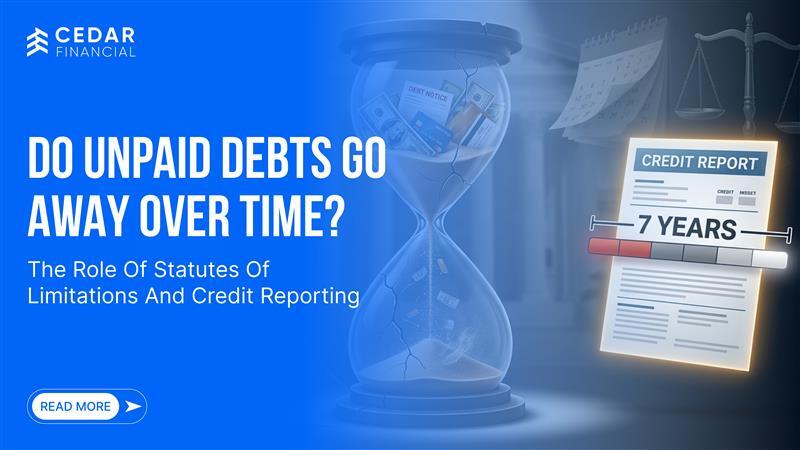 Do Unpaid Debts Go Away Over Time The Role of Statutes of Limitations and Credit Reporting